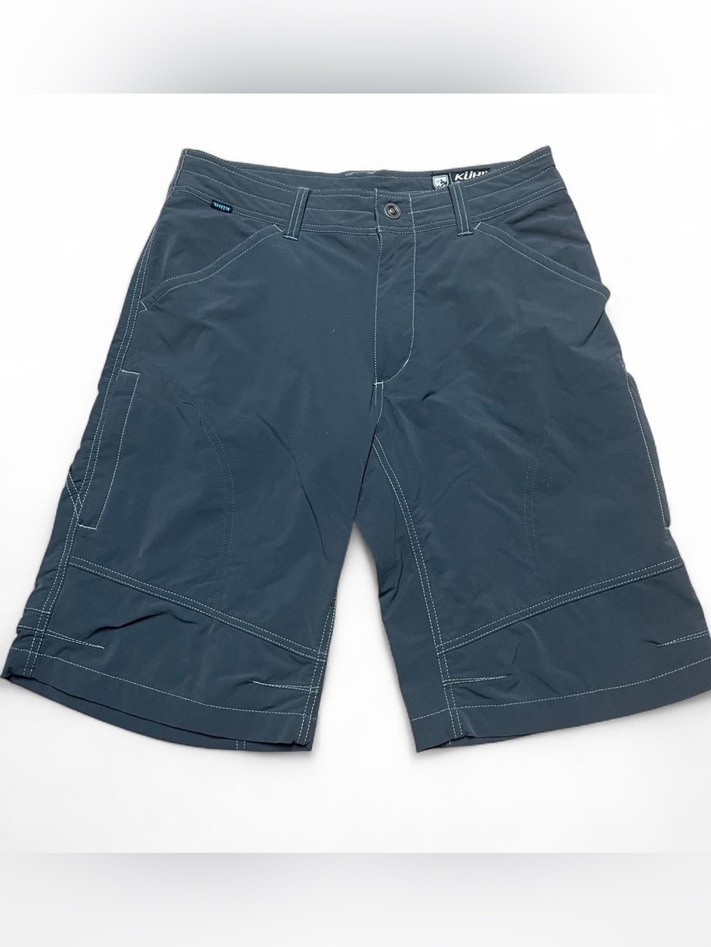 Kuhl Renegade Shorts Gray Hiking Gorpcore Performance Trail Outdoor Size 32